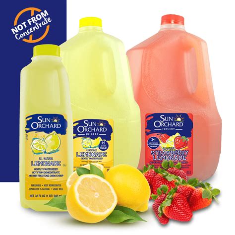 Sun Orchard Lemonades