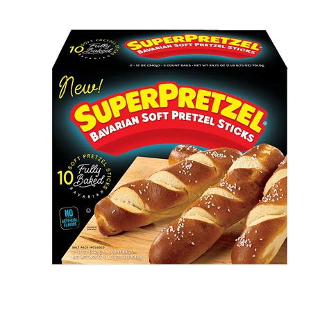Superpretzel Bavarian Soft Pretzel Sticks New Foodgressing