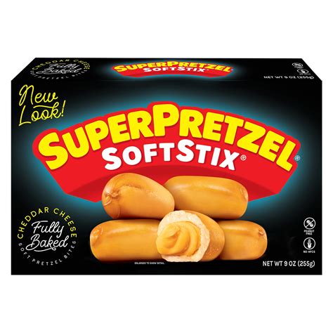 Superpretzel Softstix Filled Cheddar Cheese Pretzel Bites 9 Oz 9 Oz