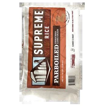 Supreme Rice Parboiled Enriched Long Grain 50 Lbs Costco