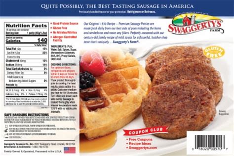 Swaggerty's Sausage Patties