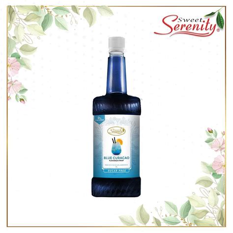 Sweet Serenity Blue Curacao Sugar Free Syrup Shopee Philippines
