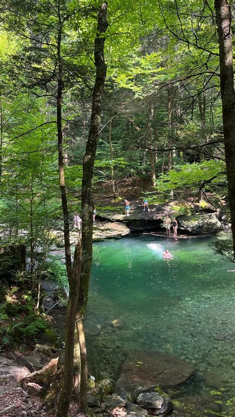 Swimming And Exploring The Alluring Peekamoose Blue Hole Done By Donny