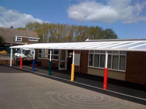 Swindon Village Primary School Cheltenham Wall Mounted Canopy Able