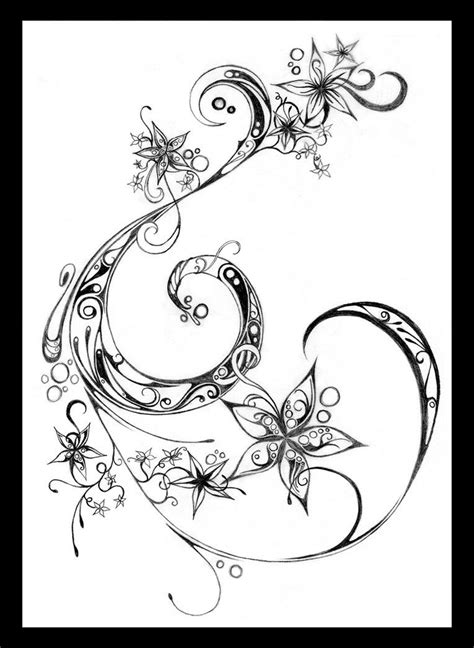 Swirling Tattoo Designs