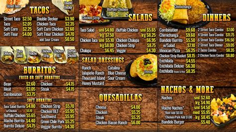 Taco Bandido Mexican Restaurant Burley Idaho Taco Bandido Mexican Restaurant Burley Idaho