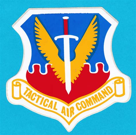 Tactical Air Command Us Air Force Aufkleber Sticker Zap Sticker