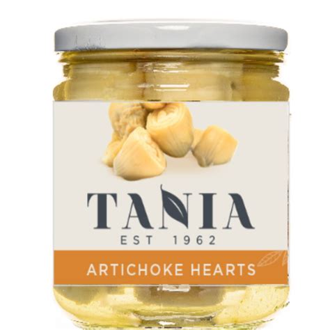 Tania Artichoke Hearts Jar 410G Tania Artichoke Hearts Jar 410G