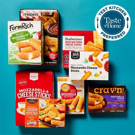 Taste Test The Best Frozen Mozzarella Sticks You Can Buy
