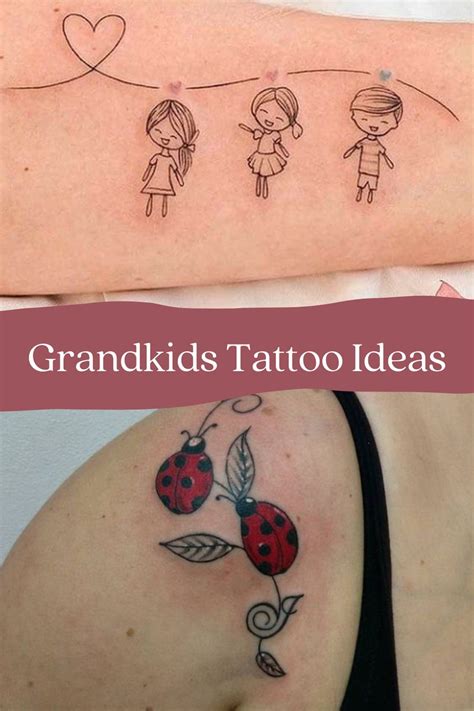 Tattoo Designs For Grandkids