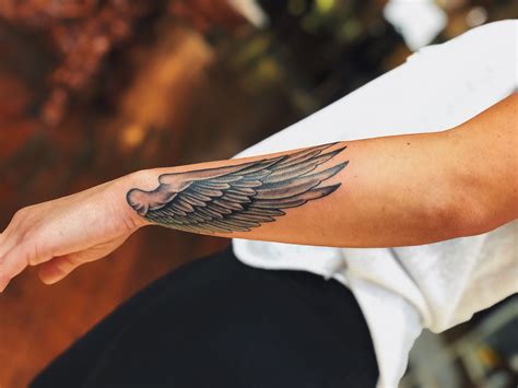 Tattoo Of Eagle Wings Forearm Tattoo Ideas