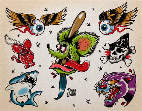 Tattoo Rat Fink
