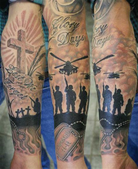 Tattoo Sleeve Ideas Military At Catherine Reeves Blog