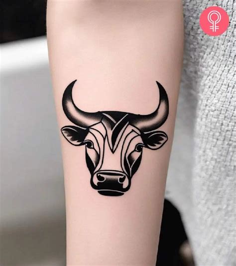 Taurus Tattoo Taurus Tattoo Meaning Symbolism Styles And Designs