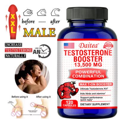 Testosteron Booster For Men Capsules Booster Gainer 13500Mg Capsules Ebay