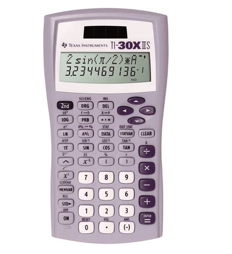 Texas Instruments Ti 30Xiis Scientific Calculator Lavender Office Depot