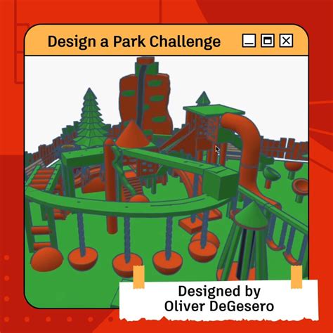 Thanks To Everyone Who Shared Their Creations In The Design A Park Tinkercad Challenge Https Tinkercad Com Blog Tinkercad Challenge Roundup Park Link In Bio Tinkertogether