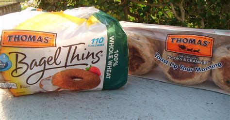 The Abcd Diaries Mmmm Thomas Bagel Thins And English Muffins Review