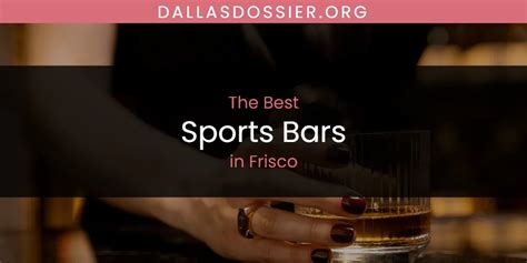 The Absolute Best Sports Bars In Downtown Dallas Updated 2026