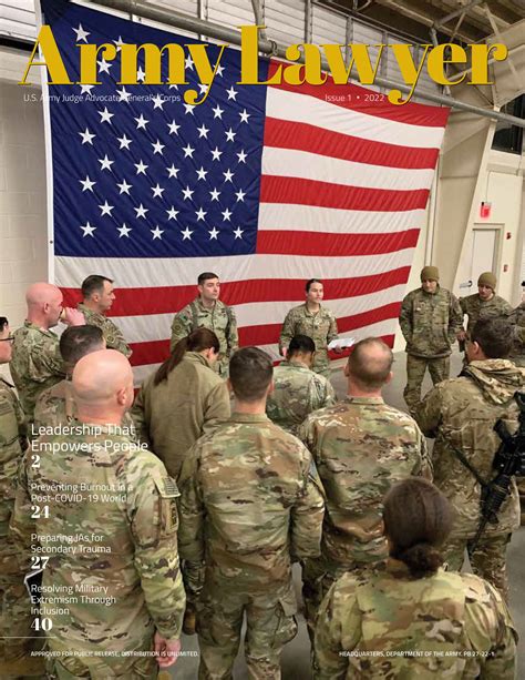 The Army Lawyer 2022 Issue 2 The Army Lawyer 2022 Issue 2