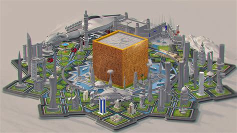 The Mukaab Saudi Arabia Vision 2030 Behance