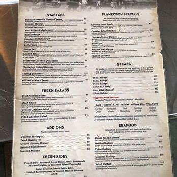 The Old Plantation Restaurant 269 Photos Amp 149 Reviews Seafood