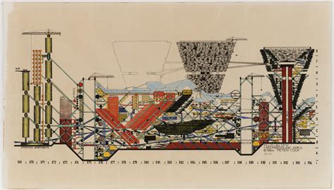 The Plug In City By The Group Archigram 1964 Imaginaryarchitecture The Plug In City By The Group Archigram 1964 Imaginaryarchitecture