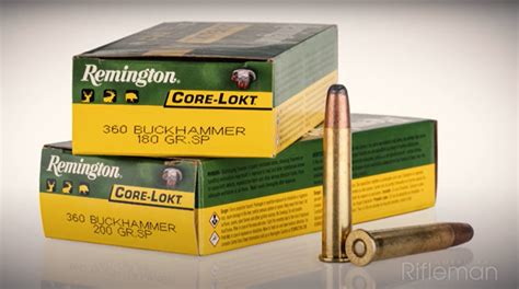 The Remington 360 Buckhammer Guns And Ammo