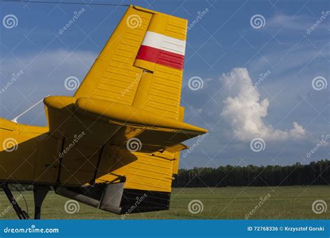 The Tail And Rudder Plane Stock Photo Image Of Light 72768336