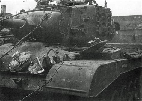 The Tiger I Tank That Knocked Out The First M26 Pershing Tank In World War Ii February 26 1945 Elsdorf Germany 800X499 R Militaryporn