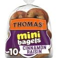 Thomas Cinnamon Raisin Mini Bagels Thomas Cinnamon Raisin Mini Bagels