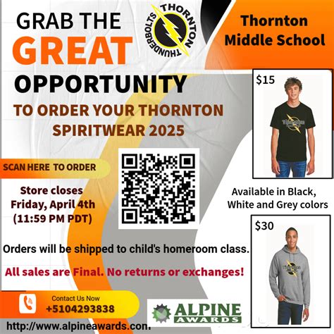 Thornton Middle Ptsa Thornton Ptsa Instagram Photos And Videos