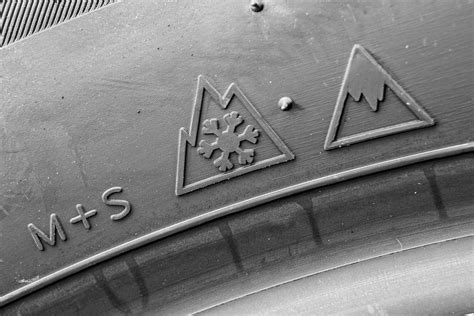 Three Peak Mountain Snowflake 3Pmsf Symbol On Tires