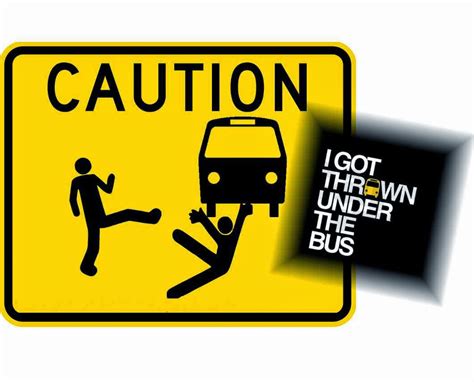 Thrown Under The Bus Ecard
