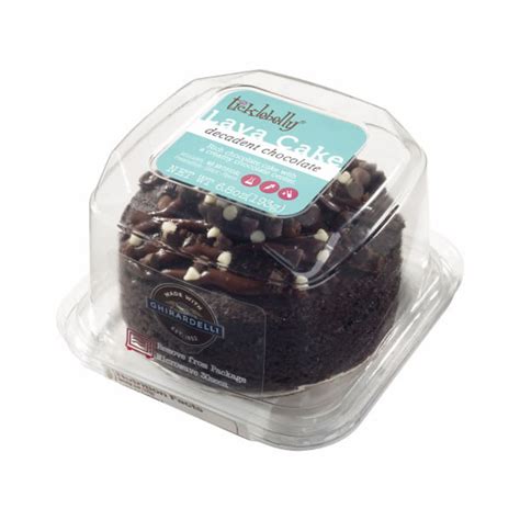 Ticklebelly Decadent Ghirardelli Chocolate Lava Single Serve Cake 6 8