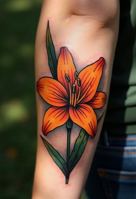 Tiger Lily Tattoo: Secrets Behind Its Vivid Symbolism And Style