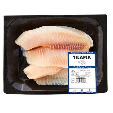 Tilapia Fish Fillet Per Pound Miami Fresh Fish