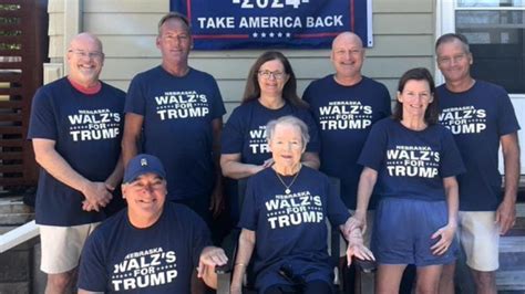 Tim Walz Family For Trump