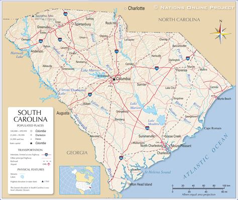 Time In South Carolina United States