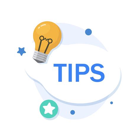 Tips Icon Helpful Tricks With Useful Information For Website Or Blog Post 12961242 Vector Art At