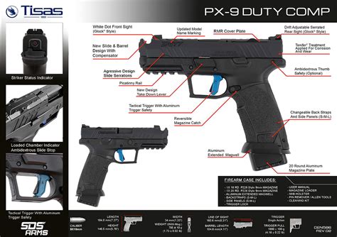 Tisas Px 9 Duty Comp From Sds Arms
