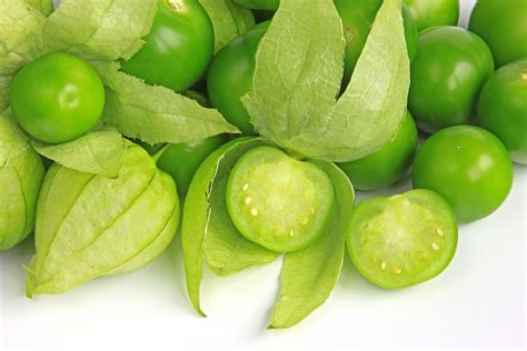 Tomatillos Small Tart Green Tomatoes Cooksinfo