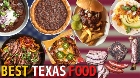 Top 10 Best Texas Dishes And Foods Best American Food Youtube