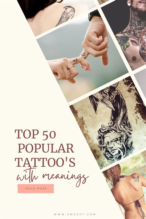 Top 50 Popular Tattoos With Meanings Amp Designs 2026