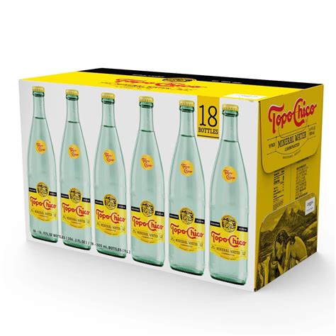 Topo Chico Mineral Water 16 9 Oz 18 Case