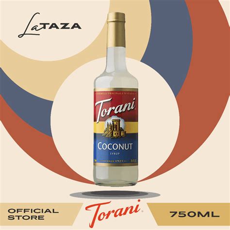 Torani Coconut Syrup 750Ml Shopee Philippines