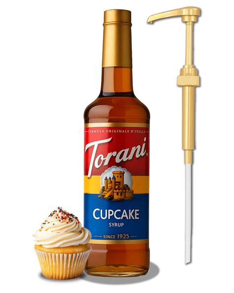 Torani Cupcake Syrup 25 4 Oz Directcoffeetea Com