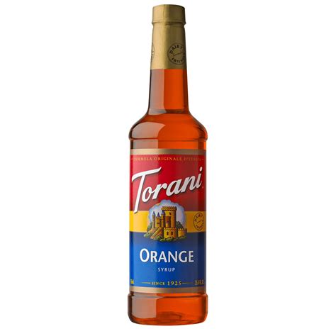 Torani Orange Flavoring Syrup Drink Mix 25 4 Fl Oz Walmart Com