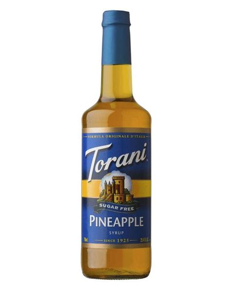 Torani Pineapple Syrup 750Ml Tannex