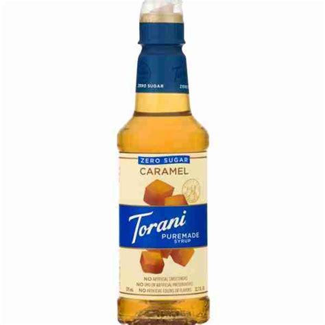 Torani Puremade Zero Sugar Caramel Syrup 12 7 Oz Soups Online
